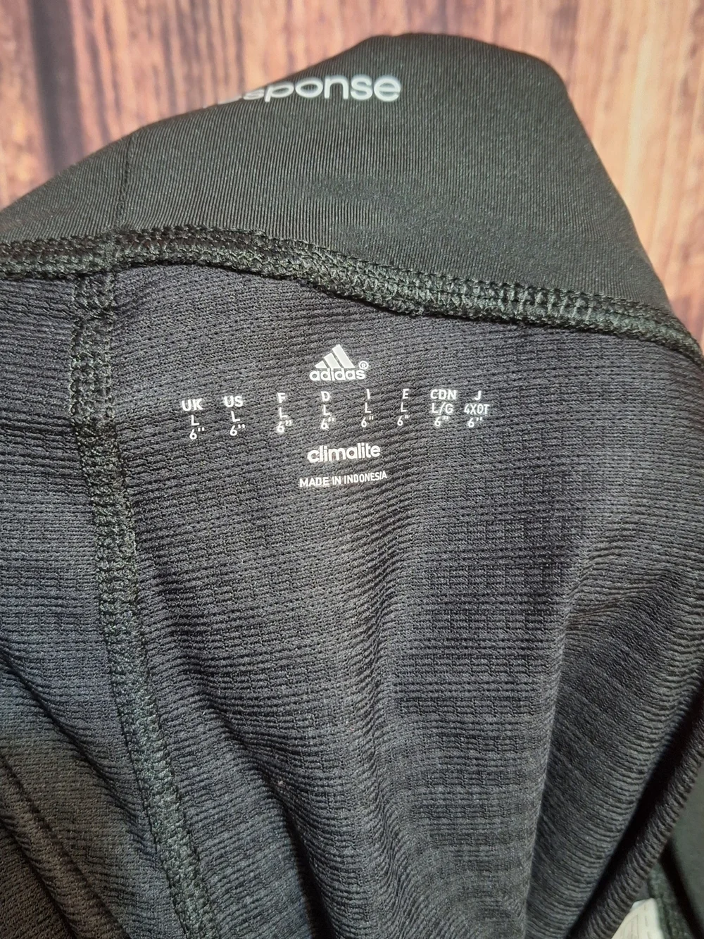 adidas Black Skort with Blue Stripe Accents Womens Size Large NWT